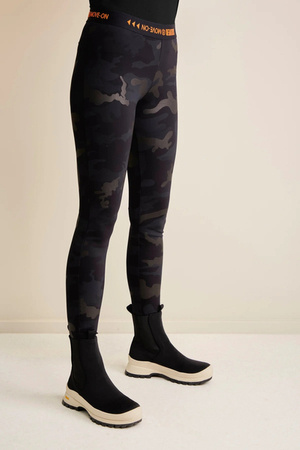 LEGGINSY SPORTALM MALI CAMOUFLAGE