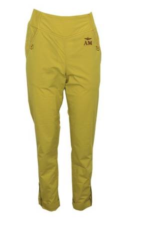 SPODNIE DAMSKIE AERONAUTICA MILITARE GIALLO