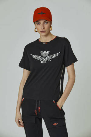 T-SHIRT DAMSKI AERONAUTICA MILITARE