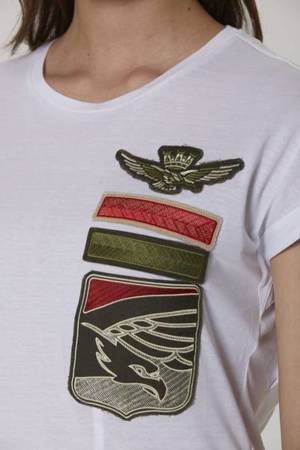 T-SHIRT DAMSKI AERONAUTICA MILITARE