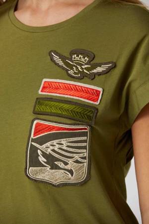 T-SHIRT DAMSKI AERONAUTICA MILITARE