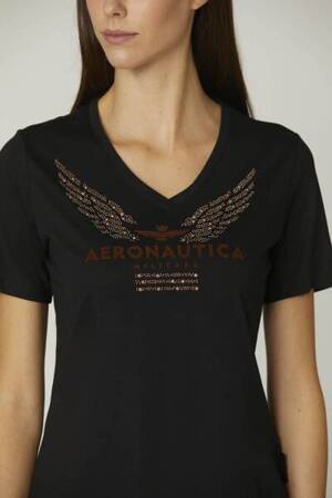 T-SHIRT DAMSKI AERONAUTICA MILITARE